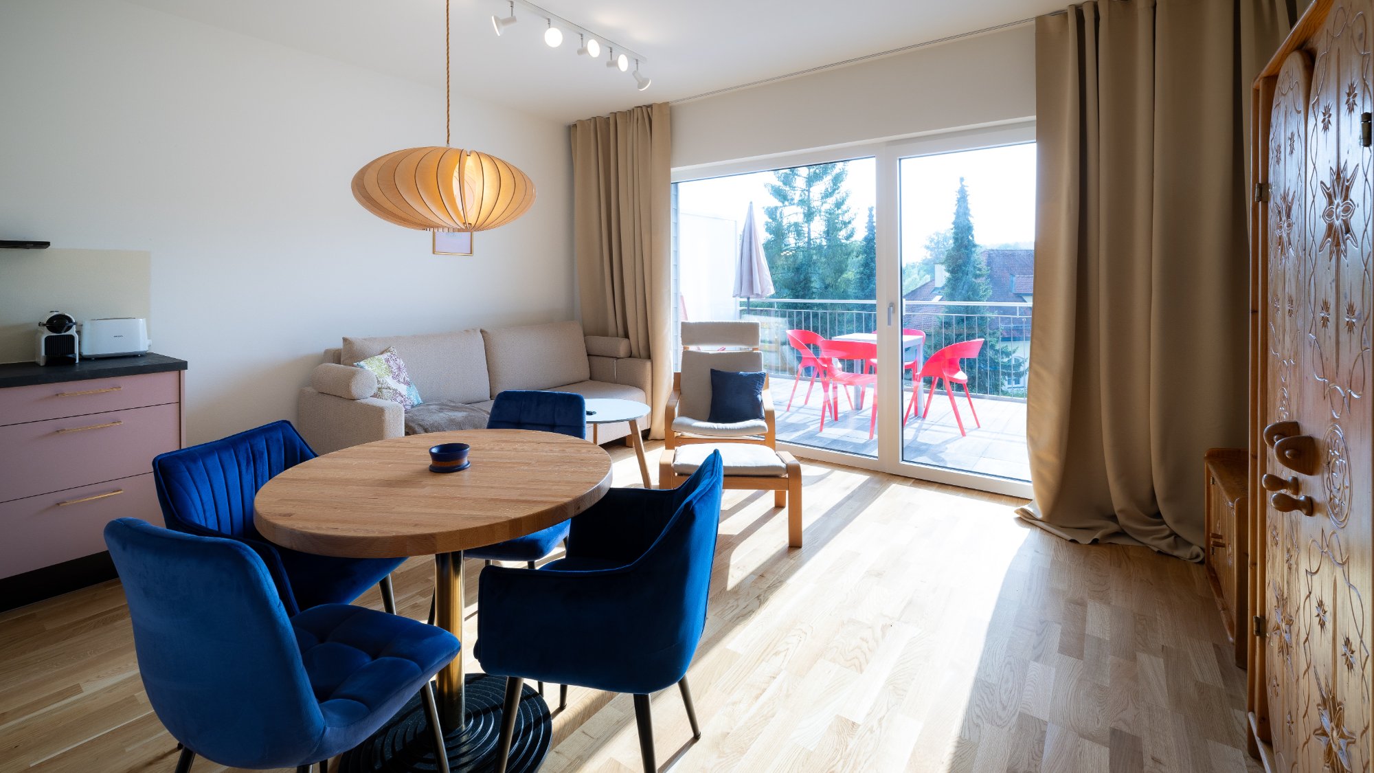 Seepromenade Top 16b Klopeiner See – gemütliche 43 m² Ferienwohnung mit Westbalkon und Abendsonne, ideal für Paare und kleine Familien